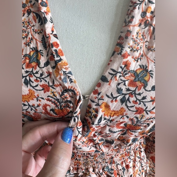 Old navy v neck peplum top size small - Picture 5 of 12